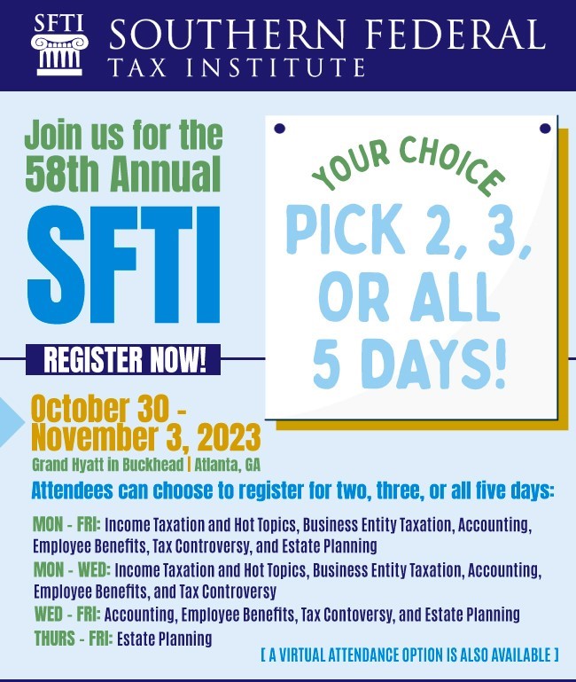 Southern Federal Tax Institute